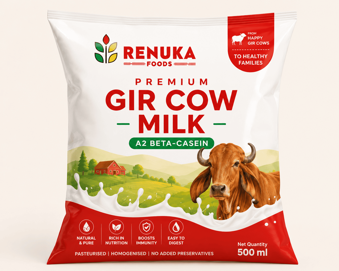 Gir Cow Milk A2