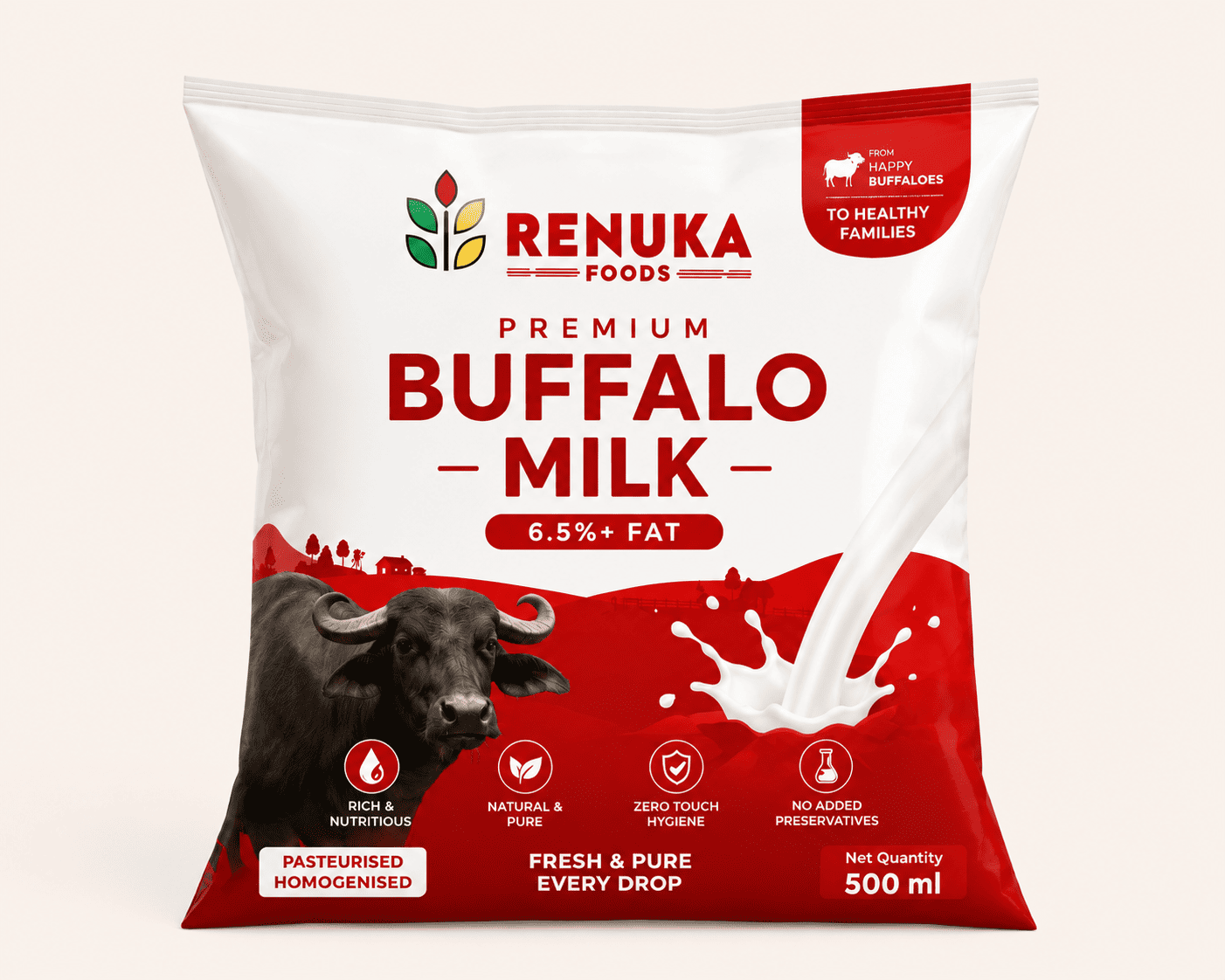 Premium Buffalo Milk