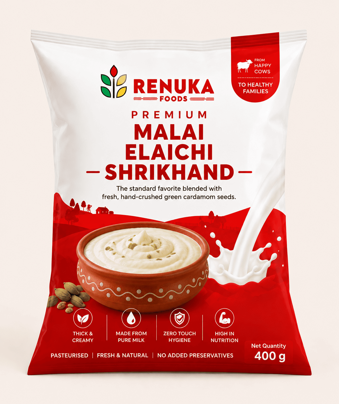 Malai Elaichi Shrikhand